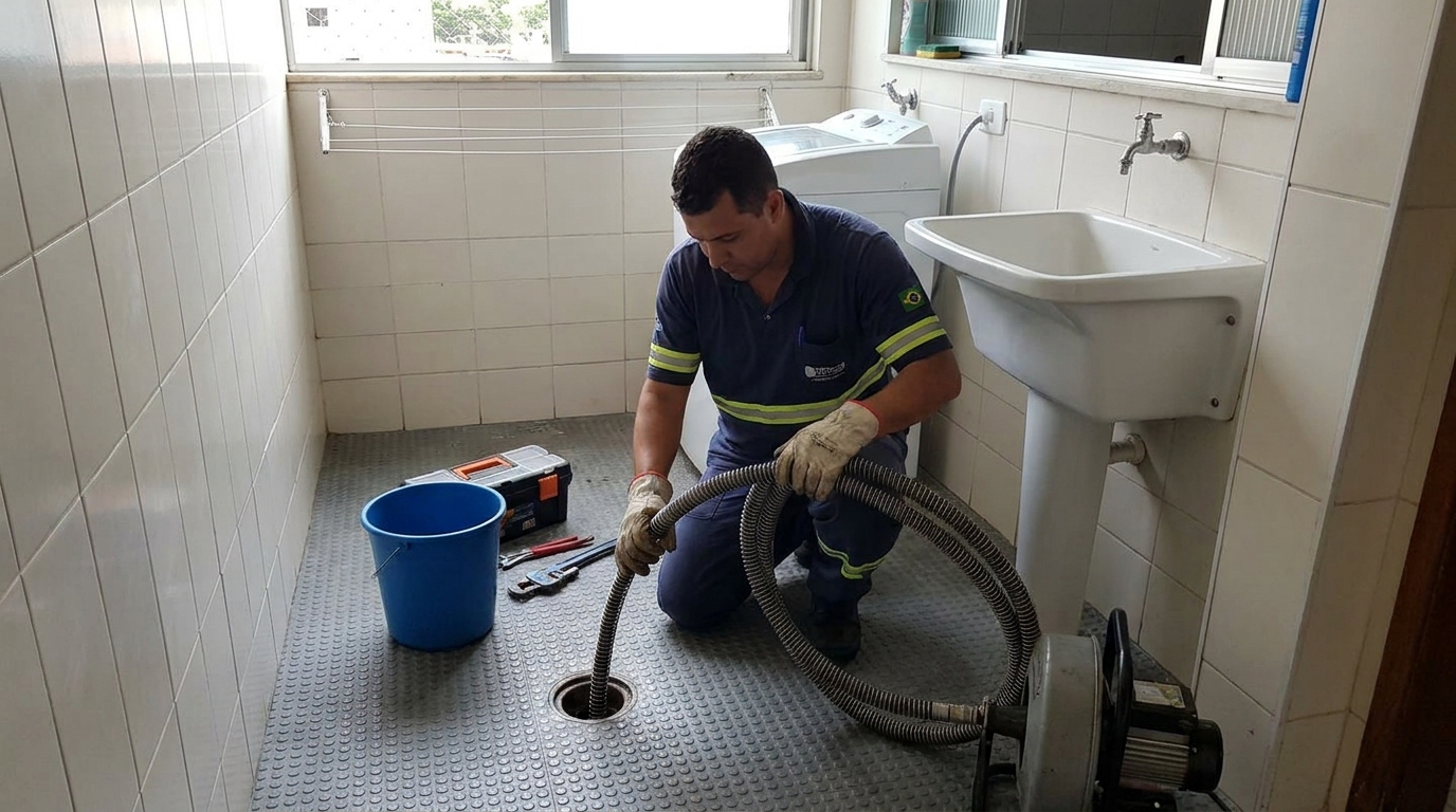 Desobstrução na Cozinha em Petrolina‑PE