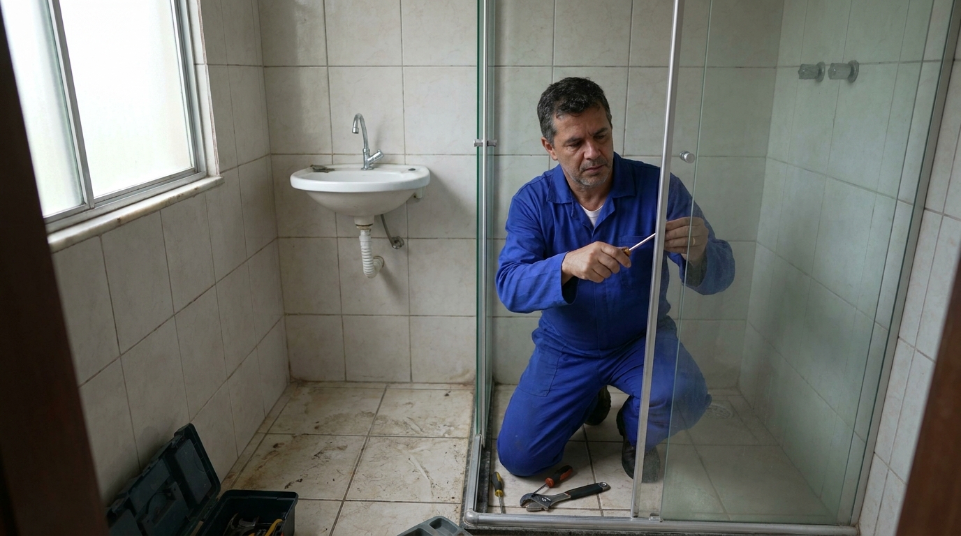 Troca de Roldanas e Trilhos em Petrolina‑PE